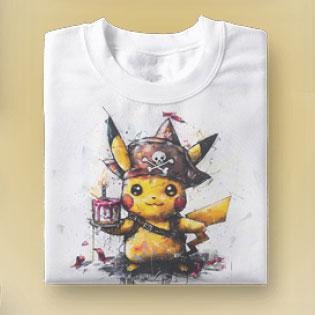 Premium T-shirt Pikachu